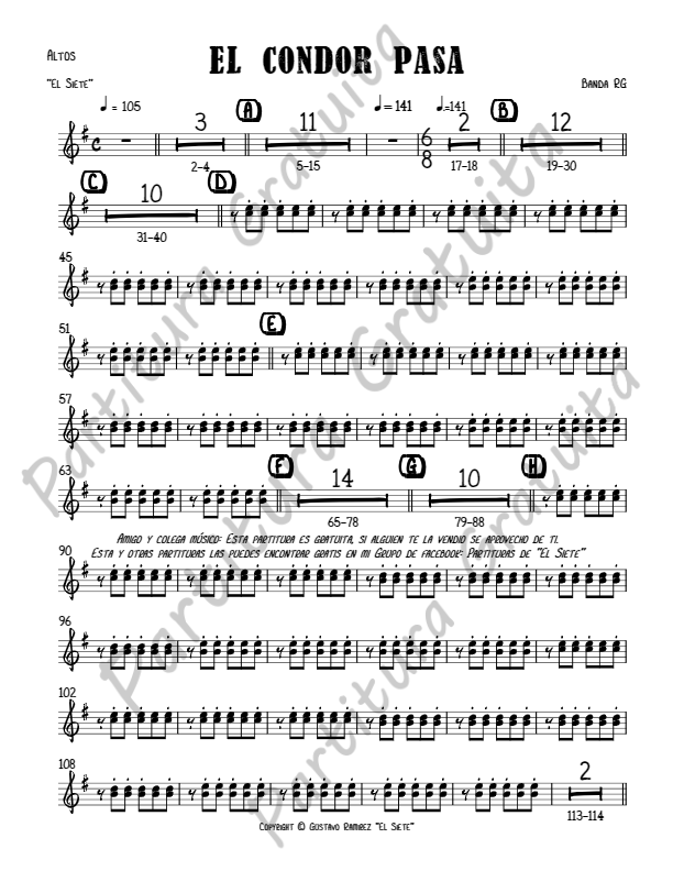 La imagen puede contener una previsualizacion de una partitura
